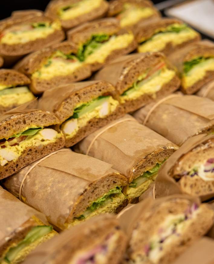Sandwich Wraps Forplejning Firmaevent