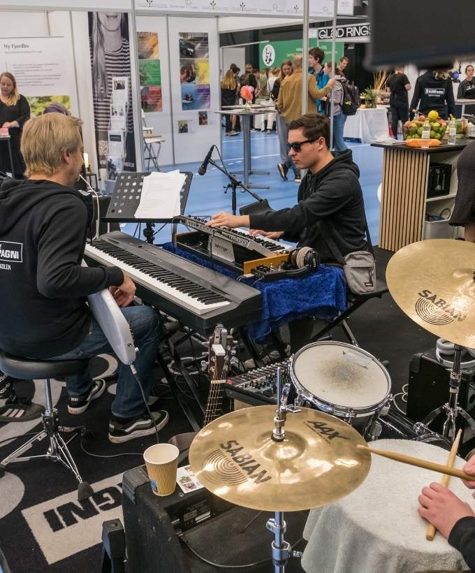 Musik På Standen Ved Specialkompasset