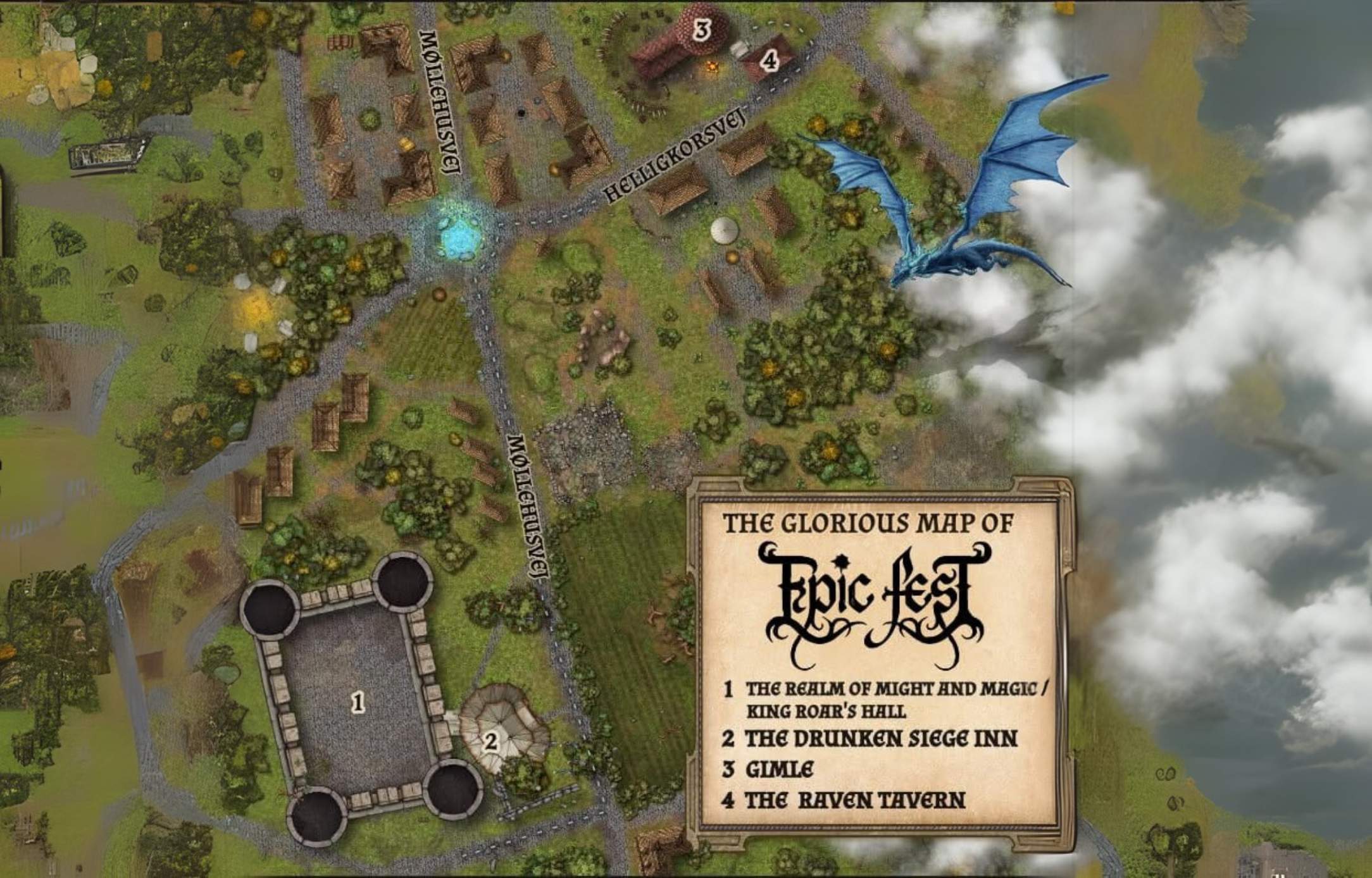 The Glorious Map Of Epic Fest