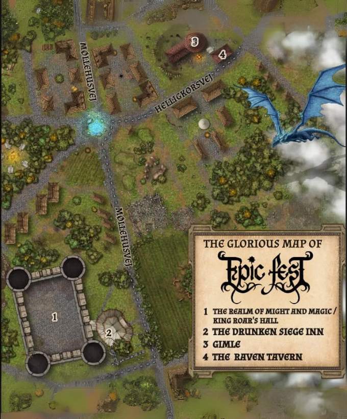 The Glorious Map Of Epic Fest