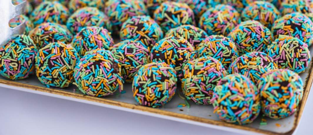 Hjemmelavede Romkugler Som En Sød Afslutning