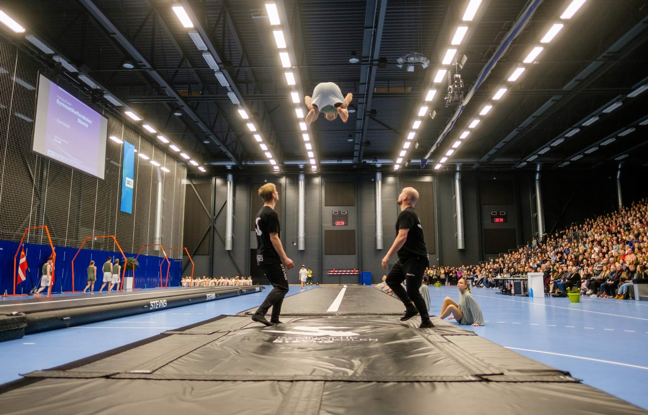 Hal D, sport, gymnastikopvisning Hal D, sport, gymnastikopvisning