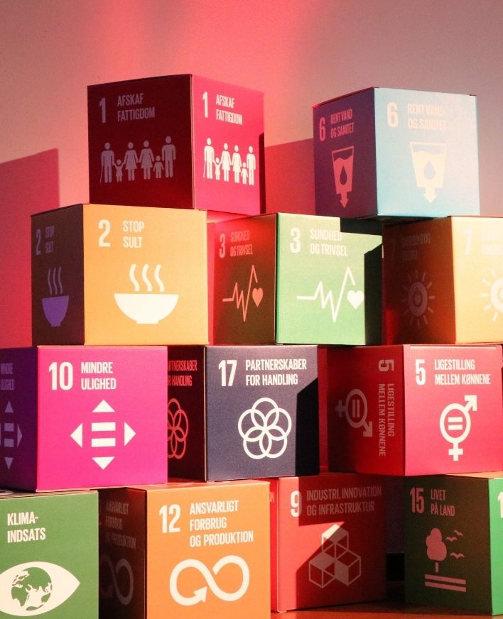 Vi arbejder fokuseret med flere af FN’s verdensmål