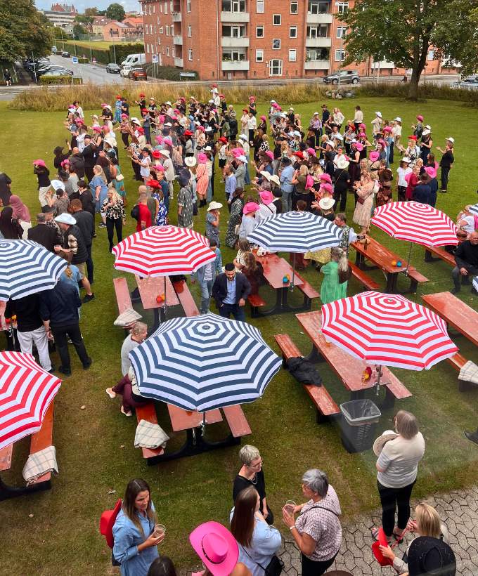 Sommerfest på plænen september 2025