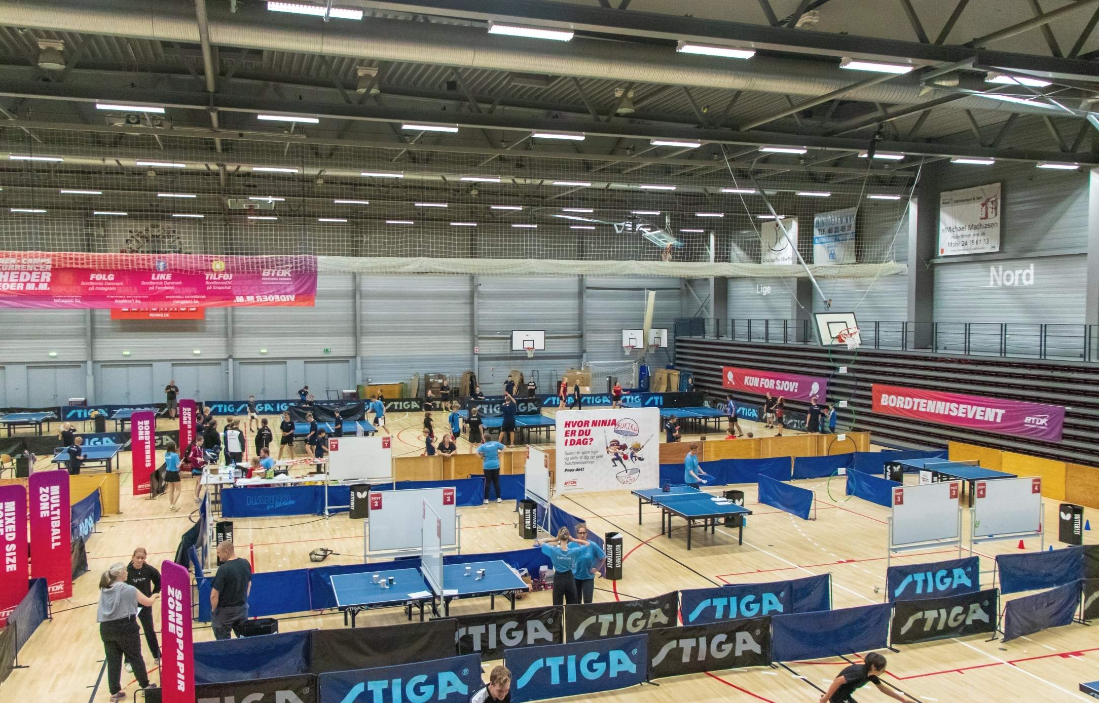Hal C, sport, bordtennisfestival Hal C, sport, bordtennisfestival