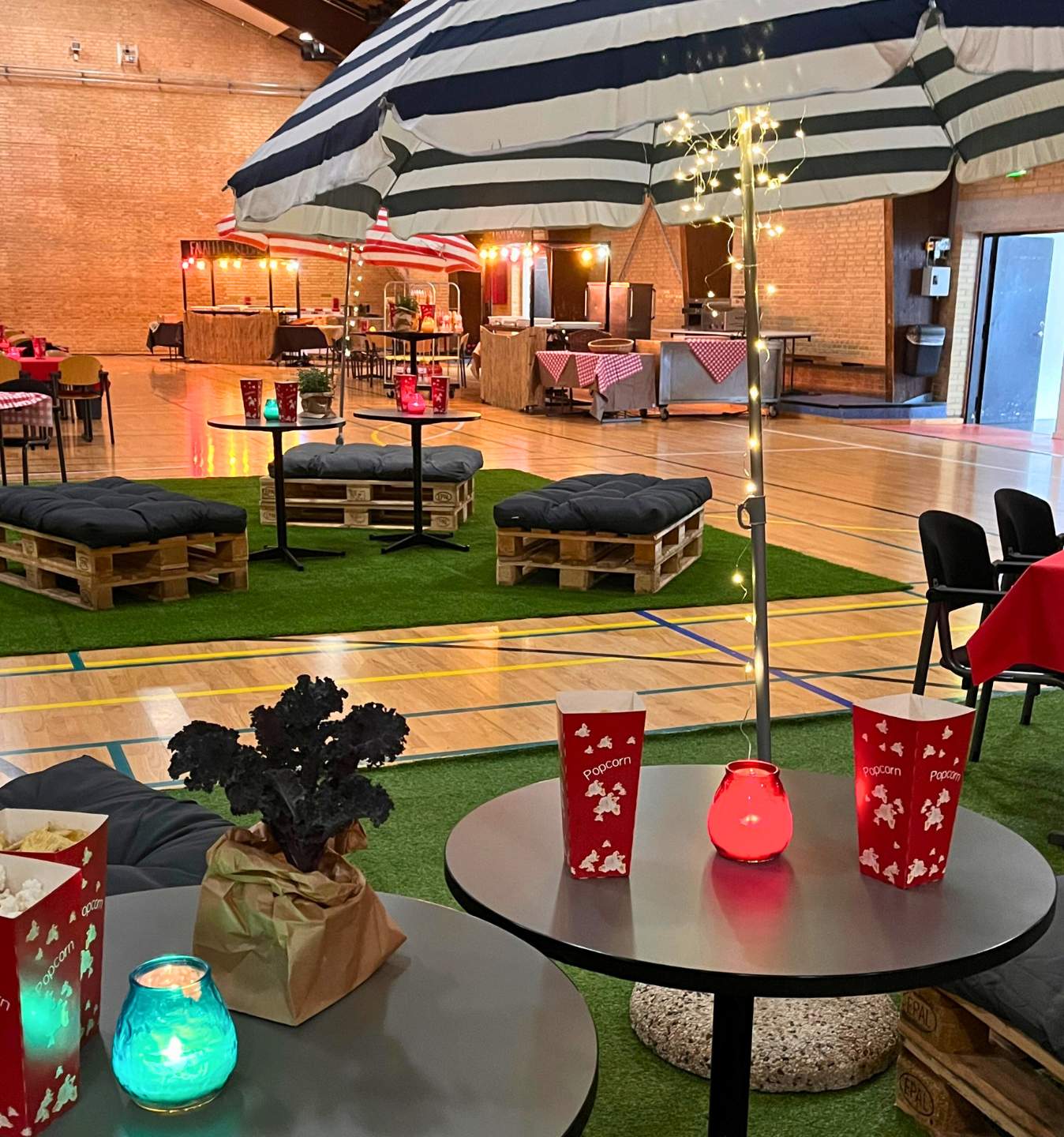 Hal B inddraget til sommerfest