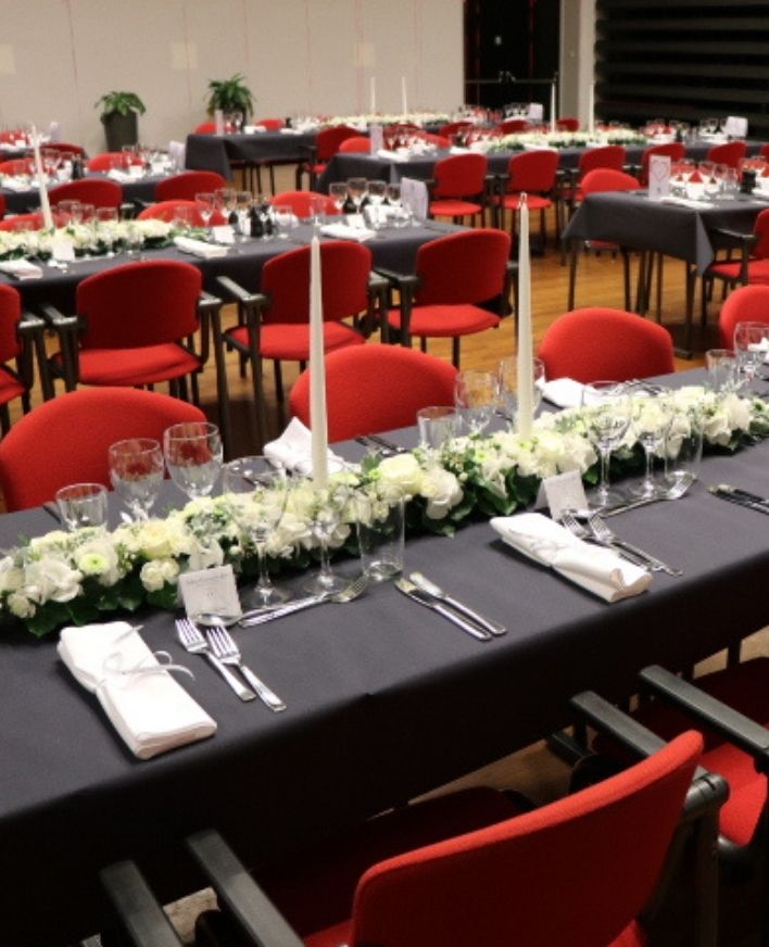 Topfaciliteter og service til festen Topfaciliteter og service til festen