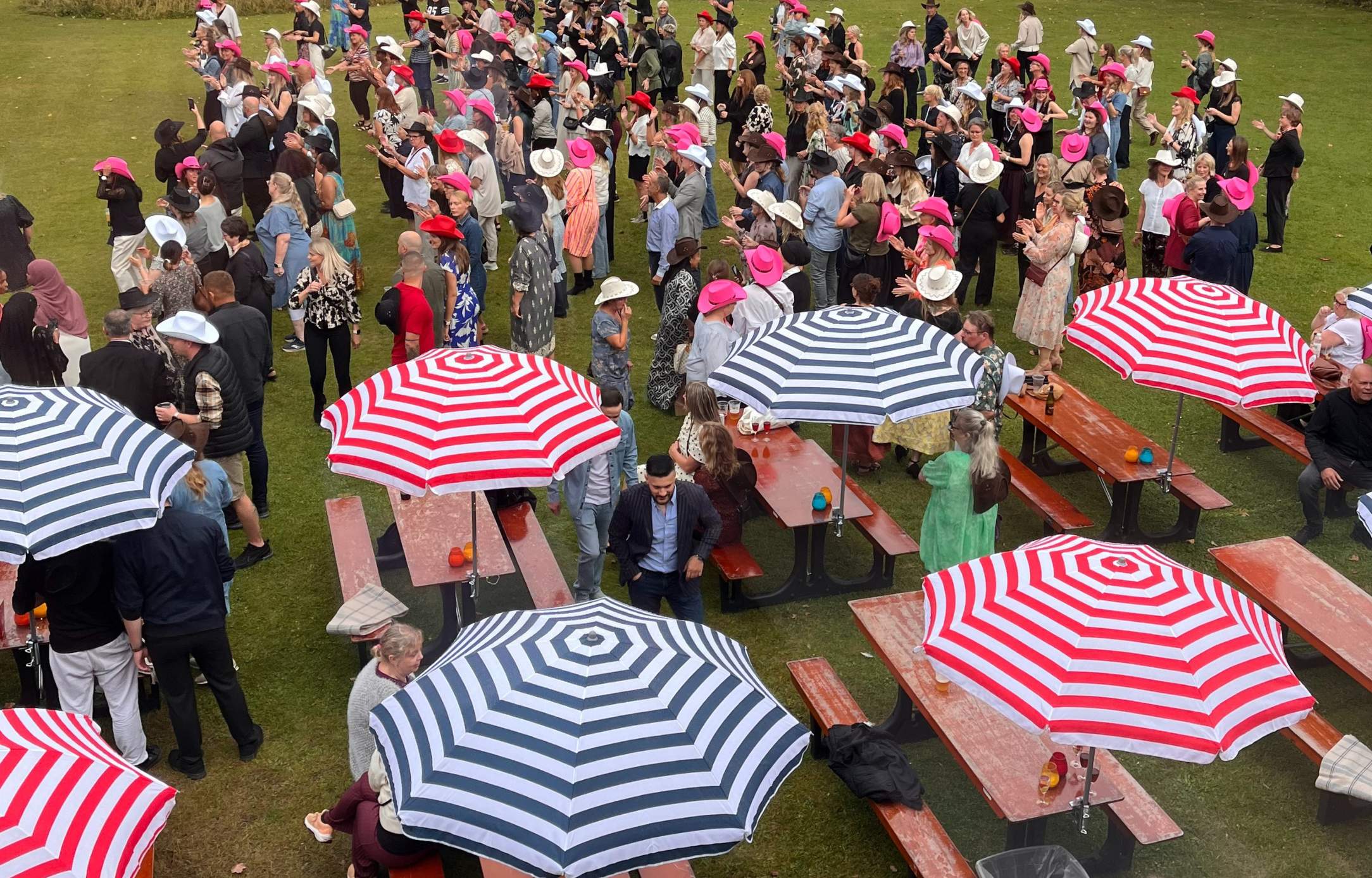 Sommerfest på plænen september 2025