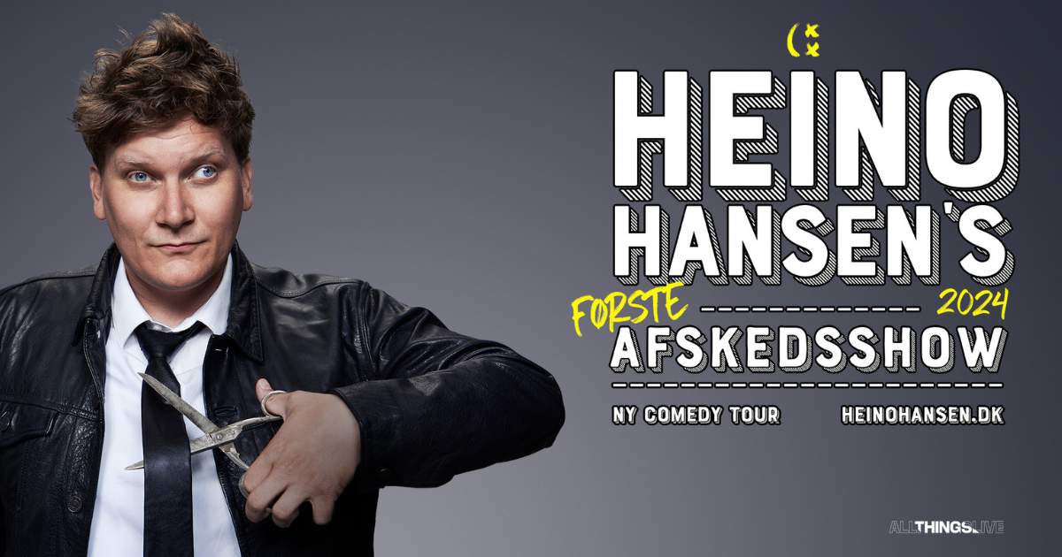 Heino Hansen’s Første Afskedsshow i Roskilde 2025