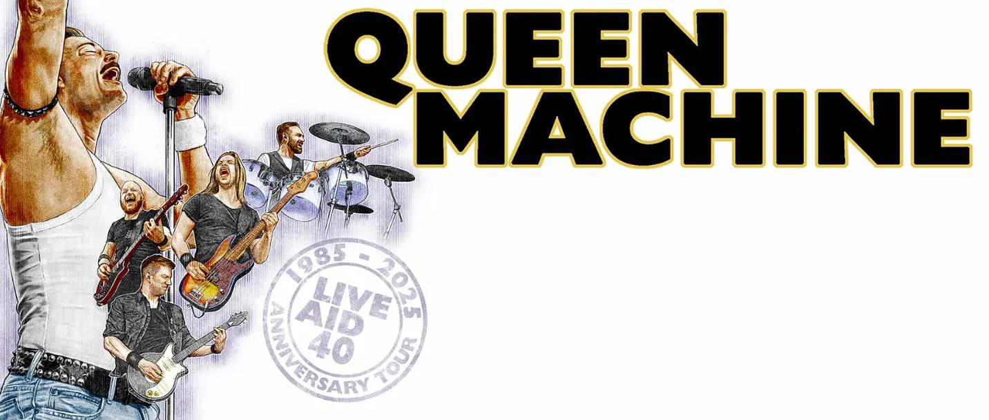 Queen Machine I Roskilde 1432 X 608 Px