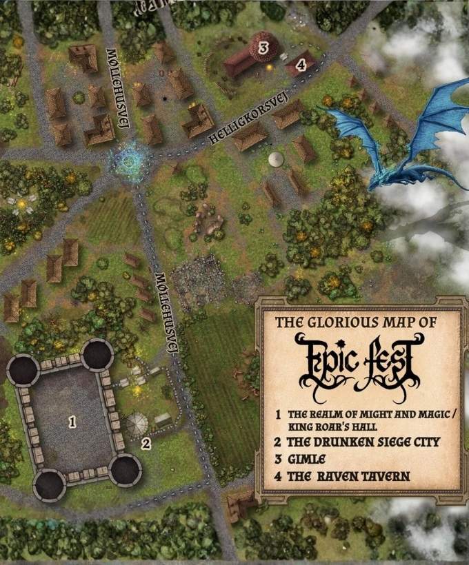 Map Of Epic Fest 680 X 820 Px