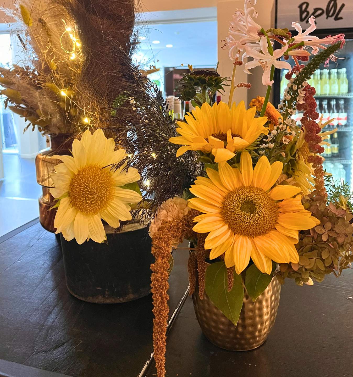 Udsmykning i baren - sommerfest 2025