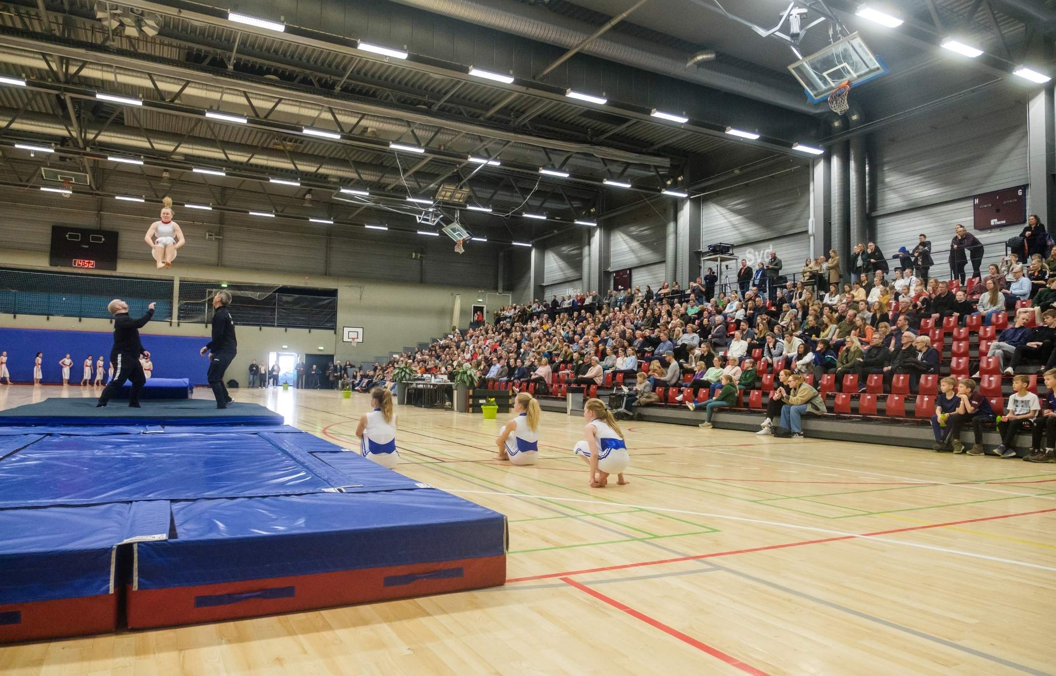 Hal C, Sport, Gymnastikopvisning, Tribune Hal C, Sport, Gymnastikopvisning, Tribune