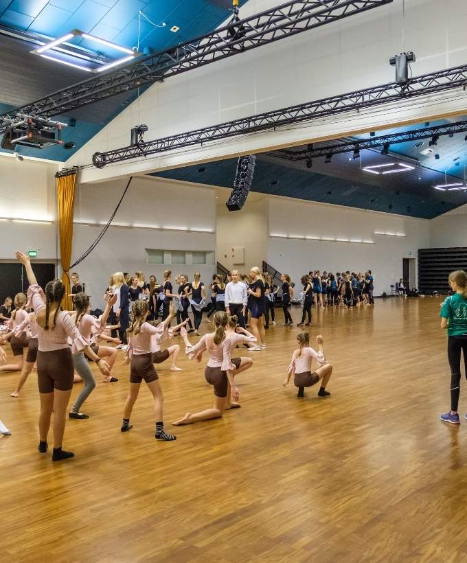 Sal A, sport, gymnastik Sal A, sport, gymnastik