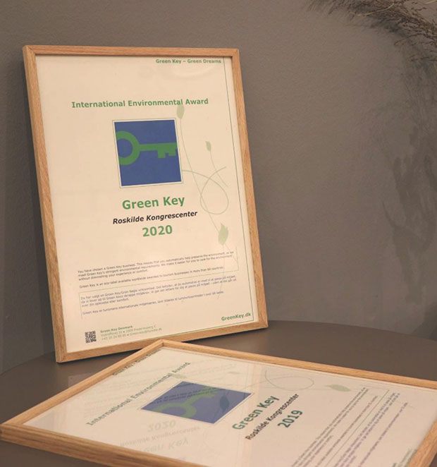 HORESTA Green Key-certificeret siden 2018 HORESTA Green Key-certificeret siden 2018