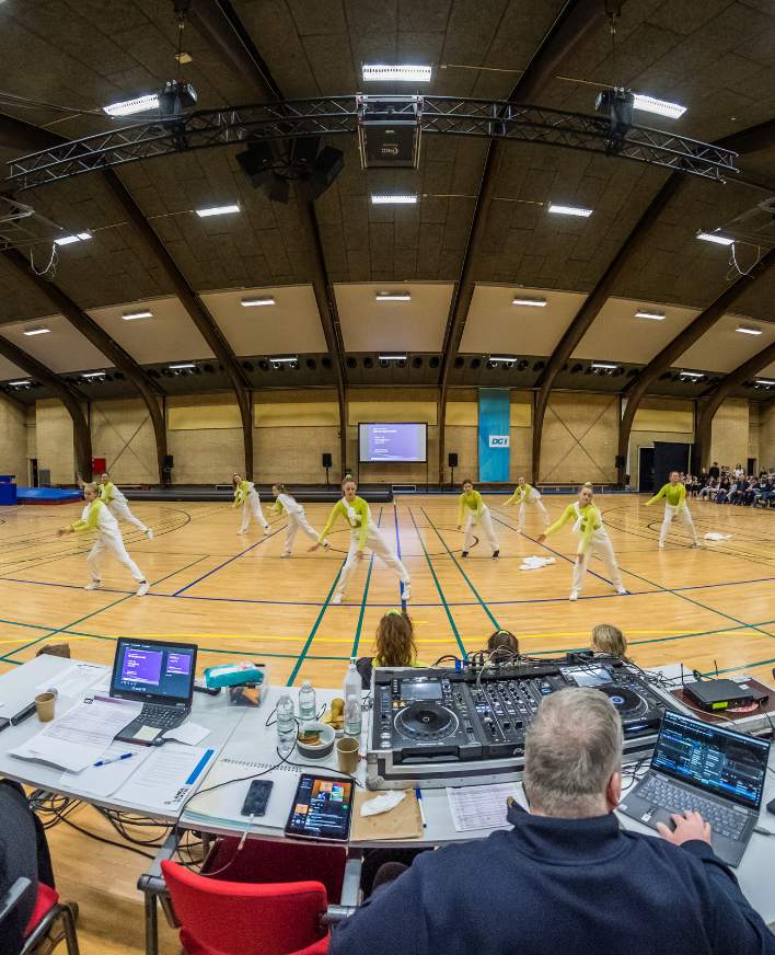 Gymnastikstævne I Sportshal Roskilde